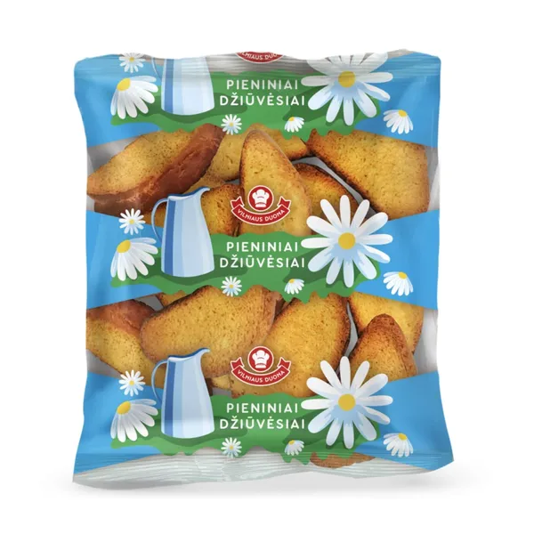 Pieniniai džiūvėsiai VILNIAUS DUONA, 250 g