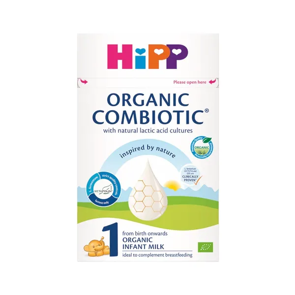 Dirbtinis pieno mišinys HIPP COMBIOTIC 1, kūdikiams nuo gimimo, BIO, 800 g