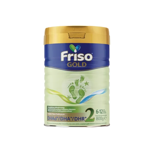 Pieno mišinys kūdikiams FRISO GOLD 2, nuo 6 mėn, 800 g