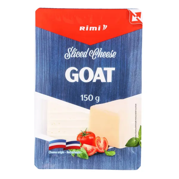 Pjaustytas ožkų pieno sūris RIMI, 55 % rieb., 150 g