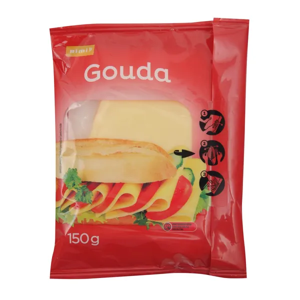 Siers Rimi Gouda šķēlēs 150g