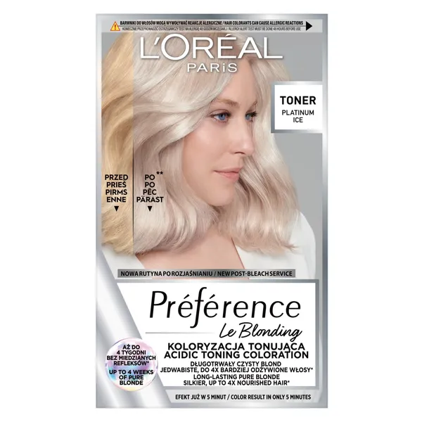 Plaukų dažai LOREAL PARIS PREFERENCE LE BLONDING, 01
