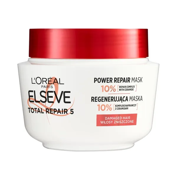 Plaukų kaukė LOREAL ELSEVE TOTAL REPAIR 5, 300 ml