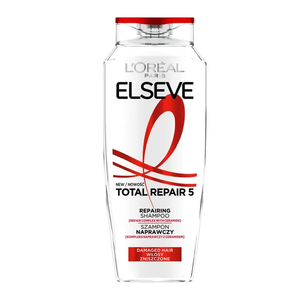 Plaukų šampūnas LOREAL ELSEVE TOTAL REPAIR 5, 400 ml