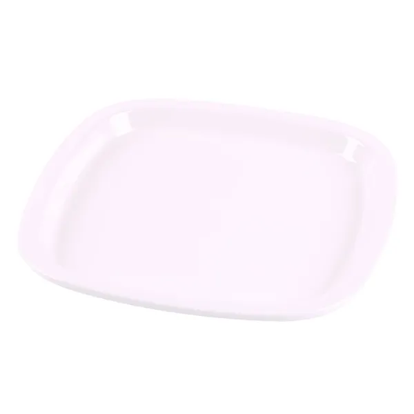 Daugkartinio naudojimo plastikinė lėkštė Good Cook, balta, 24 cm