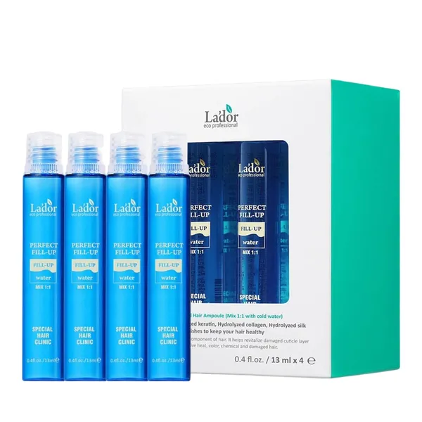 Plaukų ampulė LADOR PERFECT HAIR FILL-UP, 4 vnt