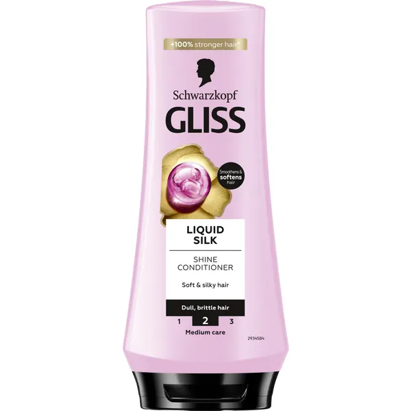 Plaukų balzamas SCHWARZKOPF GLISS LIQUID SILK, 200 ml