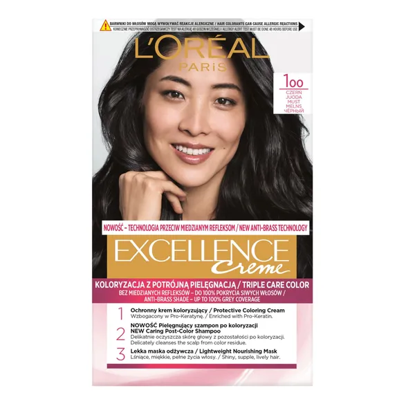 Plaukų dažai L'OREAL EXCELLENCE CREME, Nr. 9.1, 1 vnt.