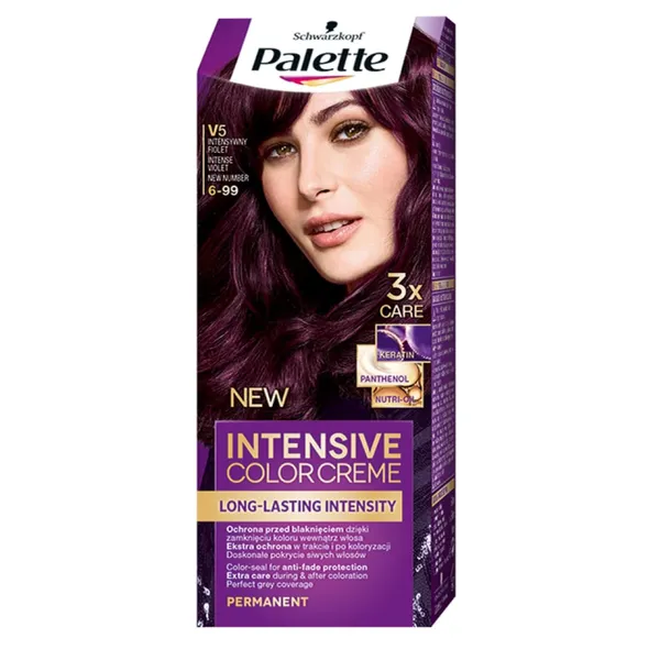 Plaukų dažai SCHWARZKOPF PALETTE INTENSIVE COLOR CREME, 6 - 99 (V5)