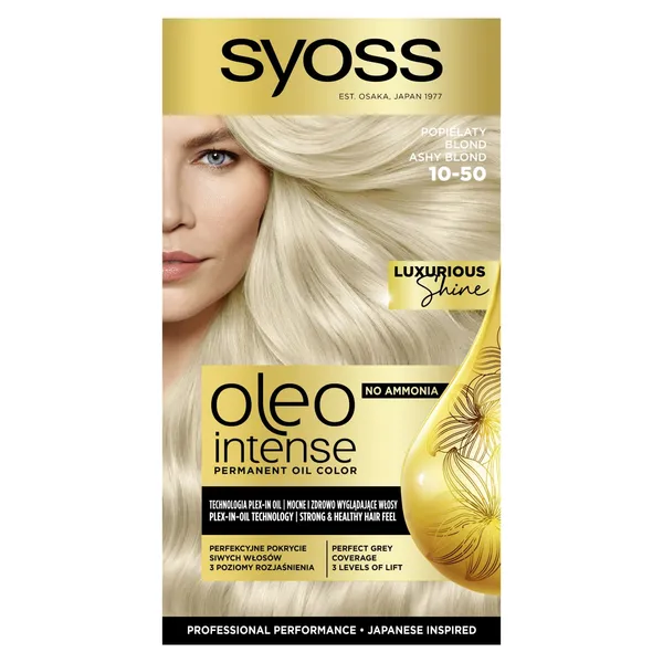 Plaukų dažai SYOSS OLEO INTENSE, Nr. 10-50