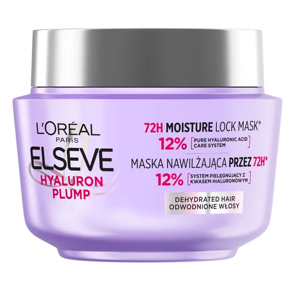 Plaukų kaukė LOREAL ELSEVE HYALURON PLUMP, 300 ml