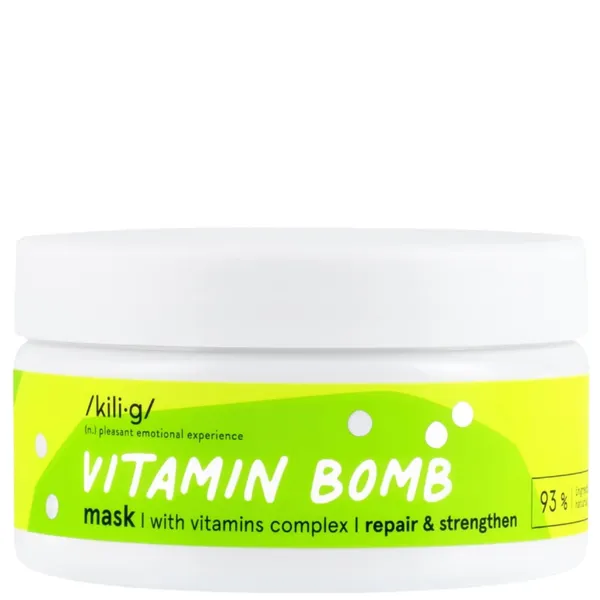 Plaukų kaukė KILIG VITAMIN BOMB, 200 ml