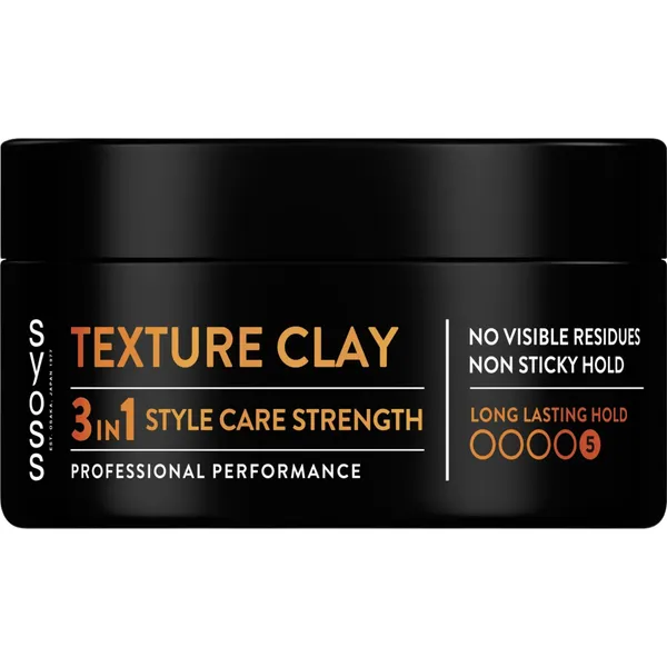 Plaukų molis SYOSS TEXTURE CLAY, 100 ml
