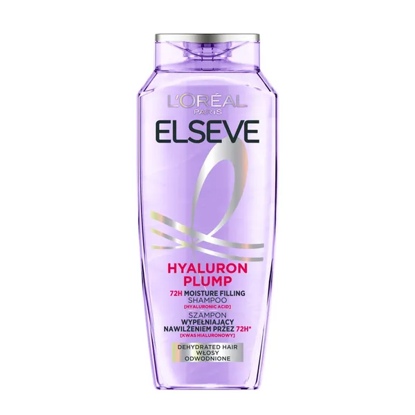 Plaukų šampūnas LOREAL ELSEVE HYALURON PLUMP, 400 ml