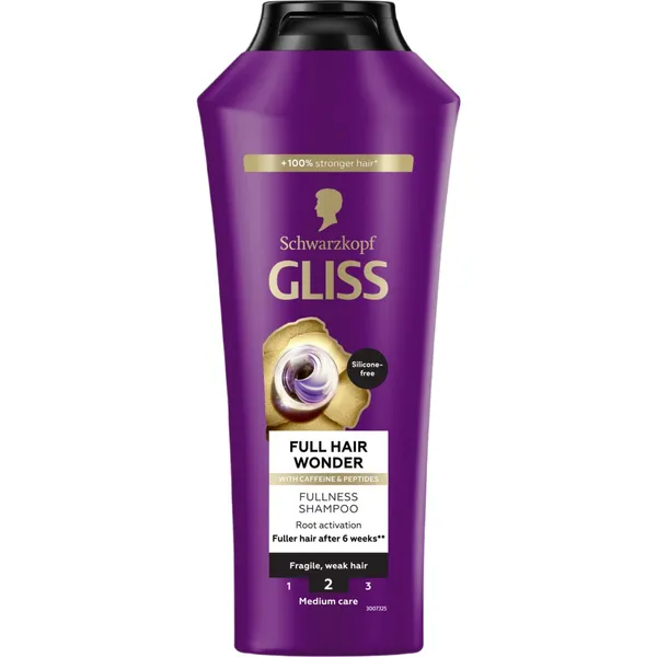 Plaukų šampūnas GLISS FULL HAIR WONDER, 400 ml