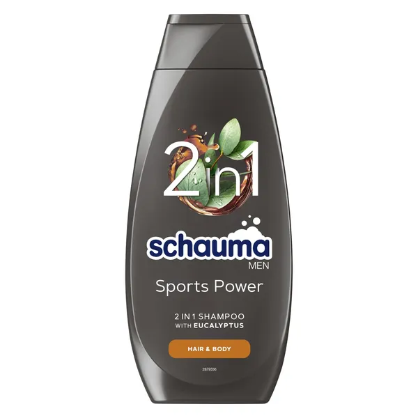 Vyriškas plaukų šampūnas SCHAUMA MEN SPORT, 400 ml