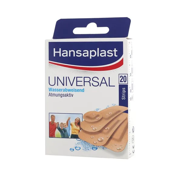 Pleistras HANSAPLAST UNIVERSAL, 20 vnt.