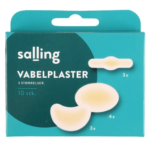 Pleistras nuo pūslių SALLING, 3 dydžiai, 10 vnt