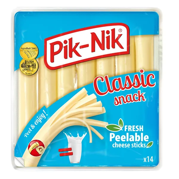 Šviežios plėšomos sūrio dešrelės PIK-NIK, 40%, 280g