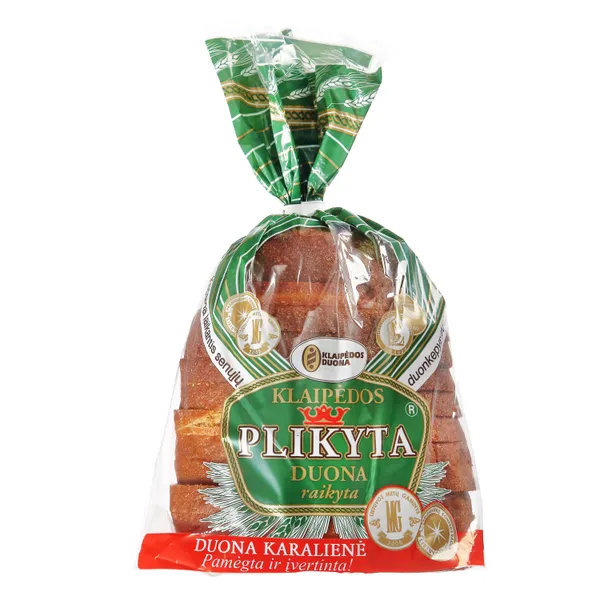 Plikyta KLAIPĖDOS duona, 380 g