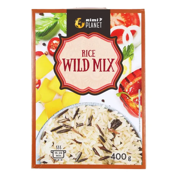 Plikytų ir laukinių ryžių mišinys RIMI PLANET, 400 g
