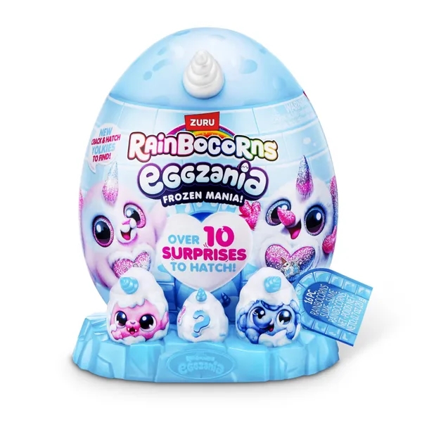 Pliušinis žaislas RAINBOCORNS EGGZANIA, 92119, spalva ir dizainas gali skirtis