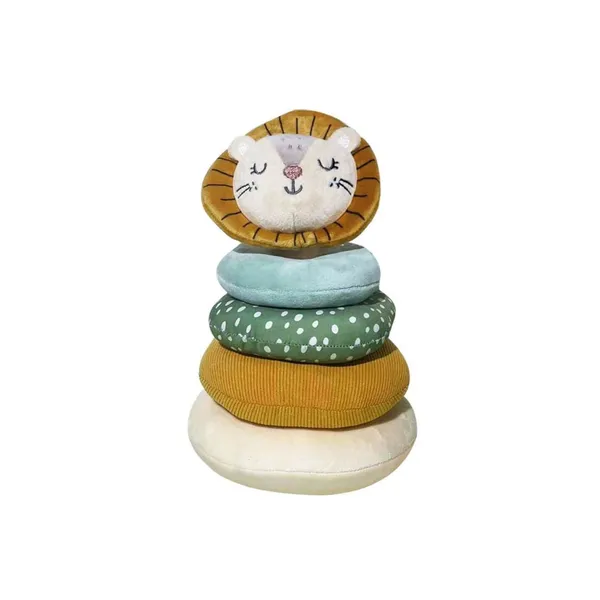 Plīša rotaļlieta lauvas klucīši Luna