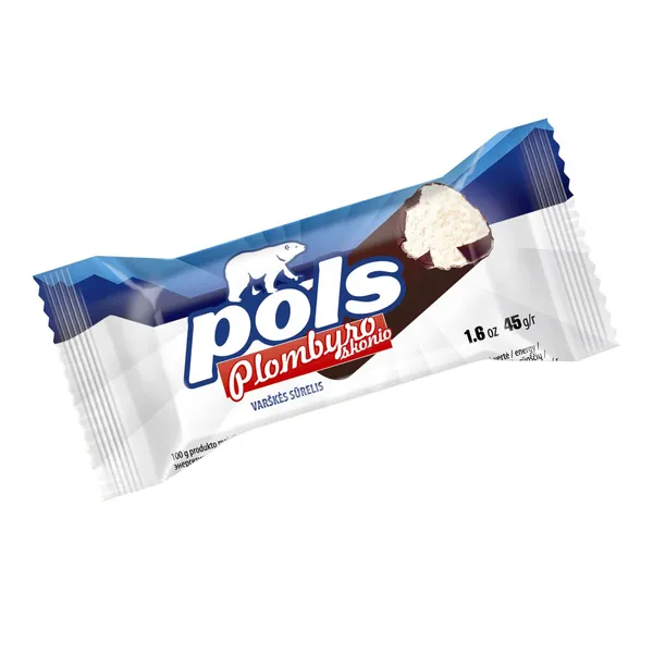 Plombyro skonio varškės sūrelis su glaistu POLS, 45 g