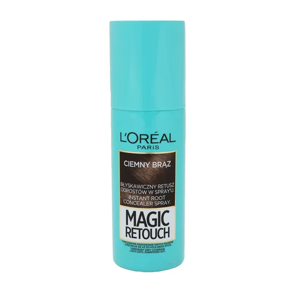Plaukų šaknų dažai L'OREAL MAGIC RETOUCH DARK BROWN, 75 ml