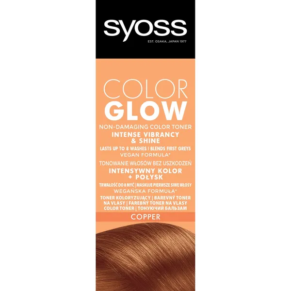Matu krāsa Syoss Color Glow varš 100ml