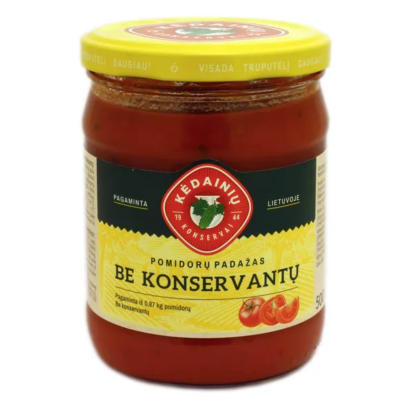 Pomidorų padažas KĖDAINIŲ be konservantų, 500g