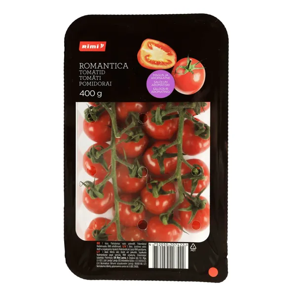 Pomidorai ROMANTICA RIMI 1 klasė, 400 g