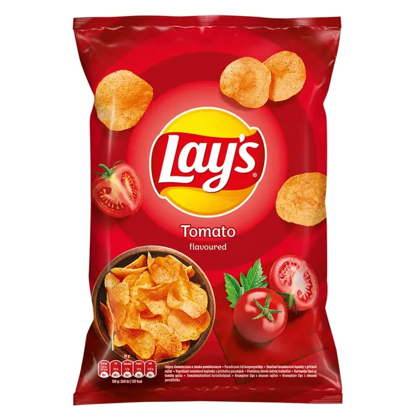 Bulvių traškučiai LAY'S, pomidorų skonio, 130 g