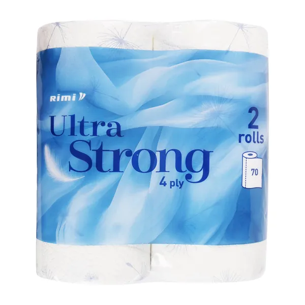 Virtuves dvieļi Rimi 2 ruļļi, 4 sl., 70 lok.