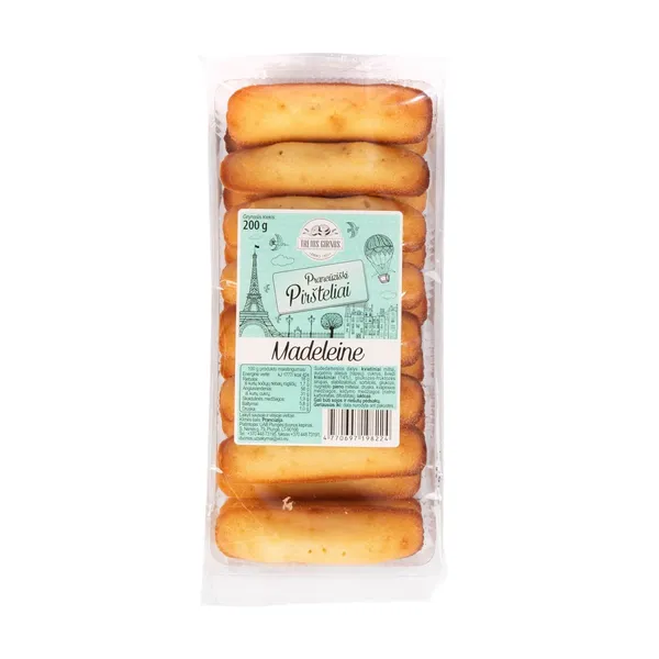 Prancūziški piršteliai MADELEINE TREJOS GIRNOS, 200 g
