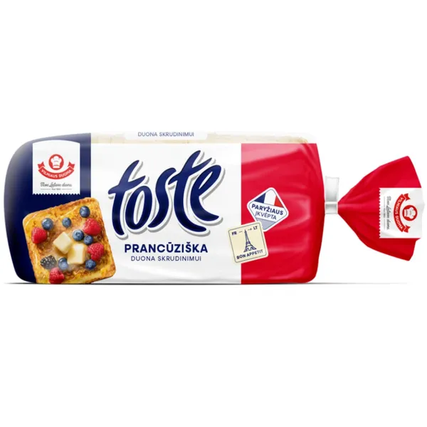 Prancūziška skrudinimo duona TOSTE, 500 g