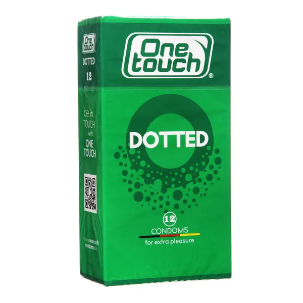 Prezervatyvai ONE TOUCH DOTTED, 12 vnt.
