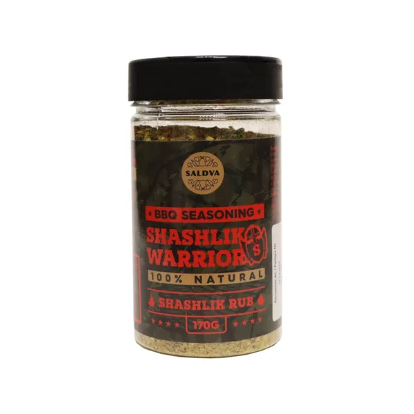 Prieskonių mišinys šašlykams SALDVA BBQ SHASHLIK WARRIOR, 170 g