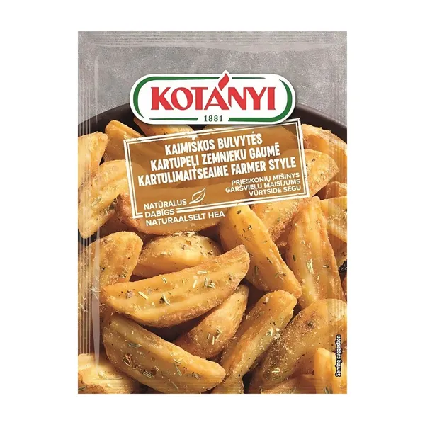 Garšv. Kotanyi kartupeļeim, zemn. gaum. 20g