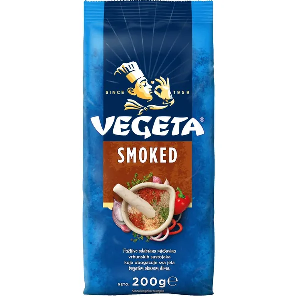Prieskoniai VEGETA SMOKED dūmų skonio, 200 g