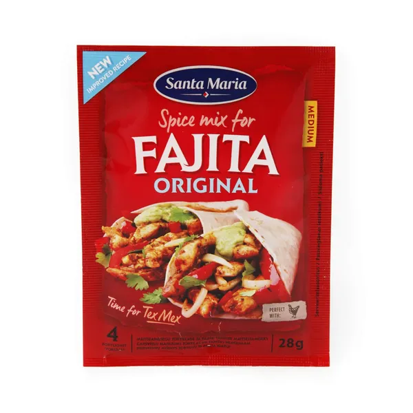 Fajita prieskonių mišinys SANTA MARIA, 28 g