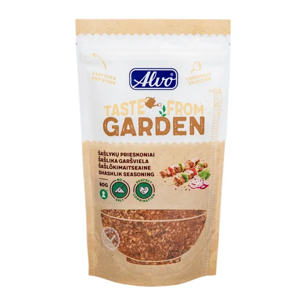Prieskonių mišinys šašlykui TASTE FROM GARDEN, 60 g