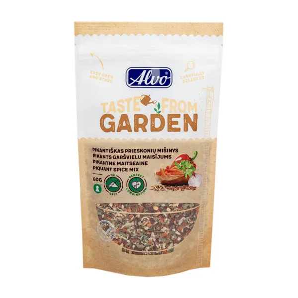 Prieskonių mišinys TASTE FROM GARDEN PIQUANT, 60 g