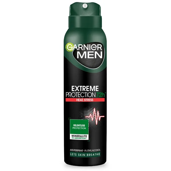 Puškiamas dezodorantas GARNIER MINERAL MEN EXTREME, 150ml
