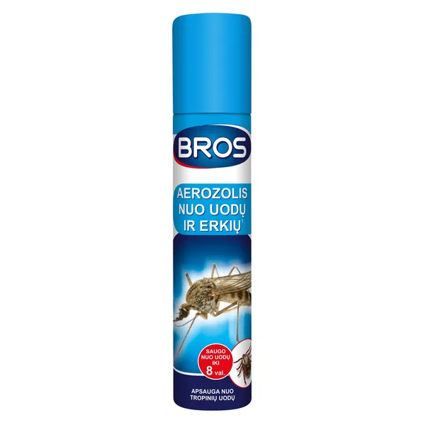 Purškiklis nuo uodų, erkių BROS, 90 ml