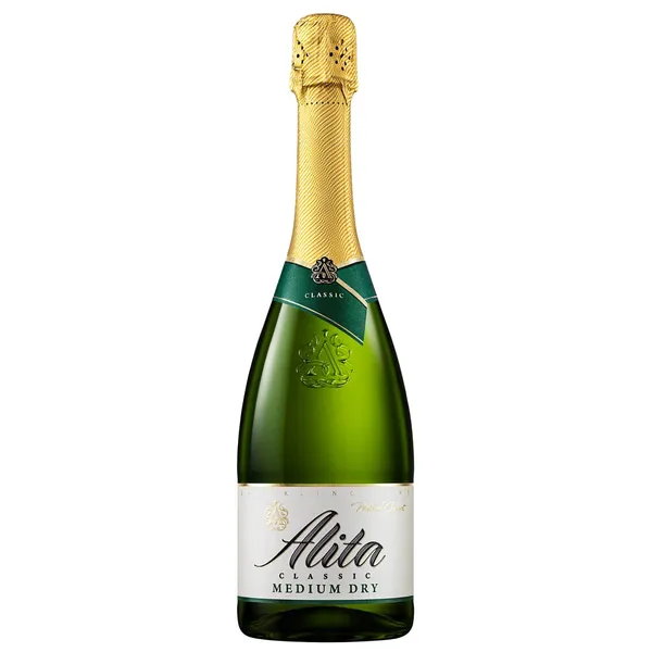 Putojantis vynas ALITA, pusiau sausas, 11%, 0,75 l