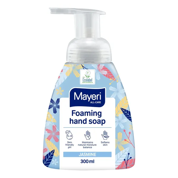 Putojantis rankų muilas MAYERI Jasmine All-Care, 300 ml