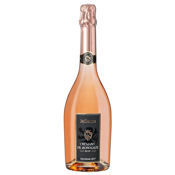 Putojantis rožinis vynas JAILLANCE CREMANT DE BORDEAUX MILLESIME, 12,5 %, 0,75 l
