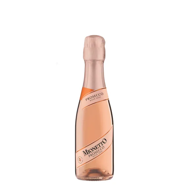 Putojantis sausas rožinis vynas MIONETTO PROSECCO DOC ROSE, 11 %, 0,2 l