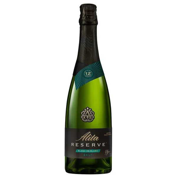 Putojantis vynas ALITA Klasikinis, briutas, 11%, 0,75 l